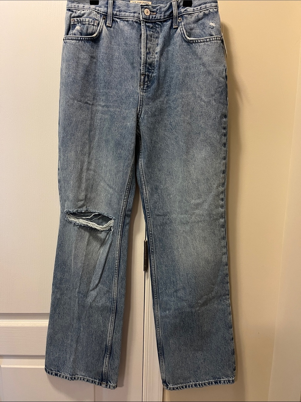 We The Free Light Blue High-Rise Women's Jeans